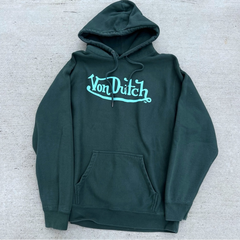 Von Dutch Green Hoodie